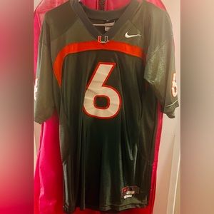 Vintage Miami Hurricanes #6 Miller jersey